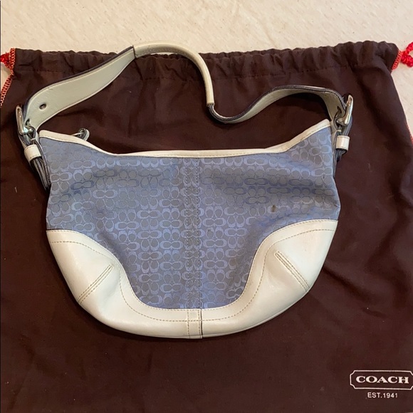 Coach Handbags - Periwinkle coach mini